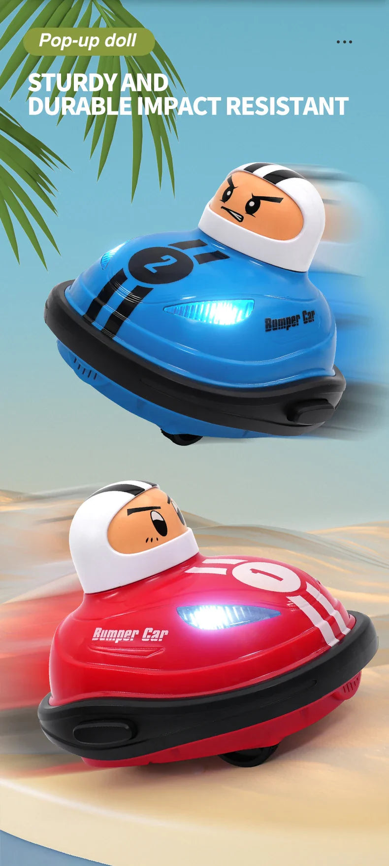 RC Battle Bumper Car Toy - Wholesalus