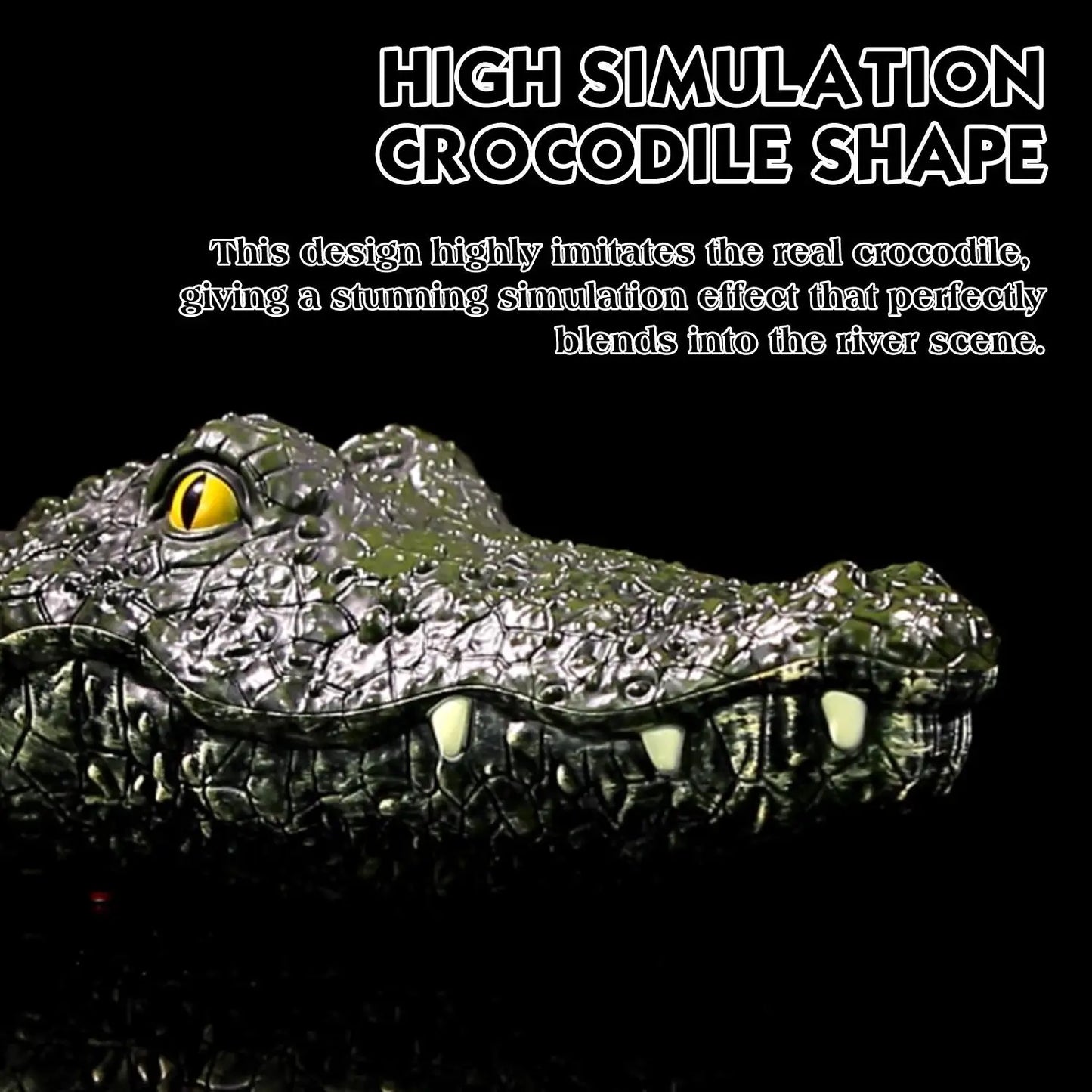 RC SneakySwim Alligator Toy - Wholesalus