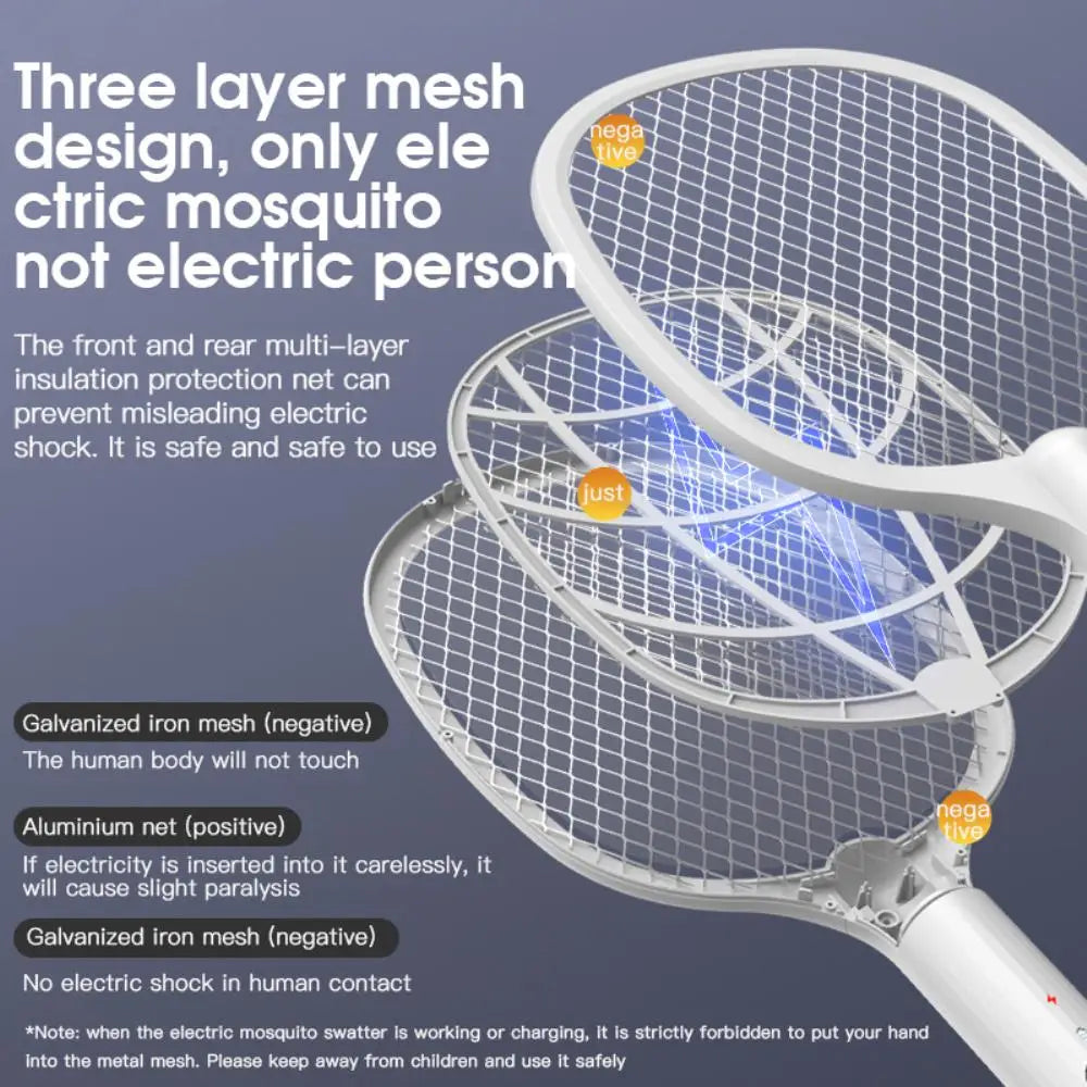 Rechargeable Electric Mosquito Swatter - Wholesalus