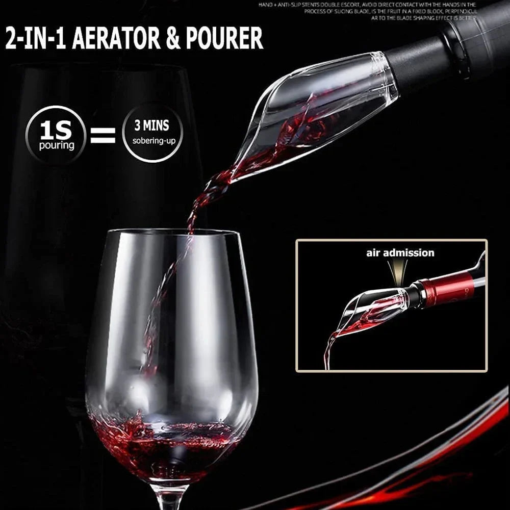 Rechargeable Electric Wine Bottle Opener - Wholesalus