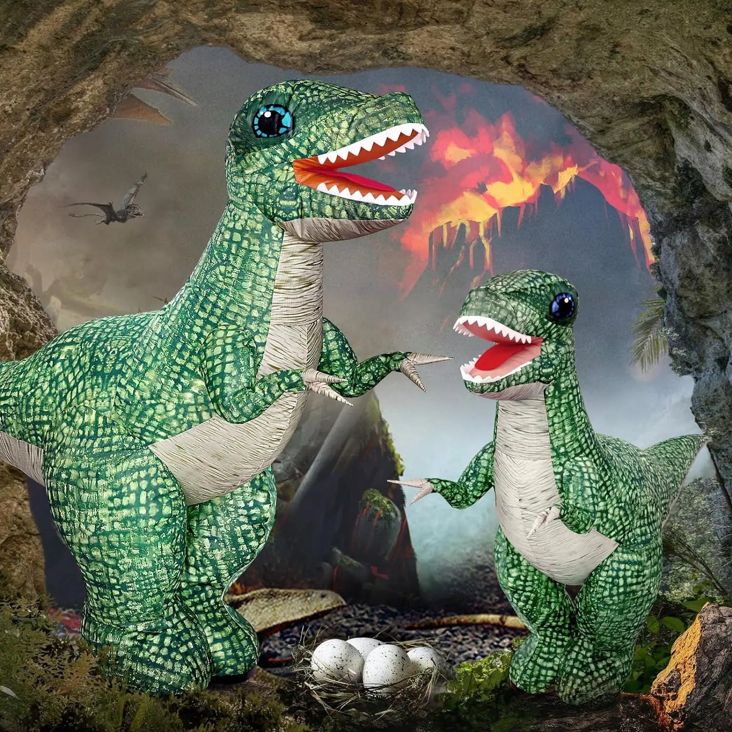 Remote Control Inflatable Dinosaur Toy - Wholesalus