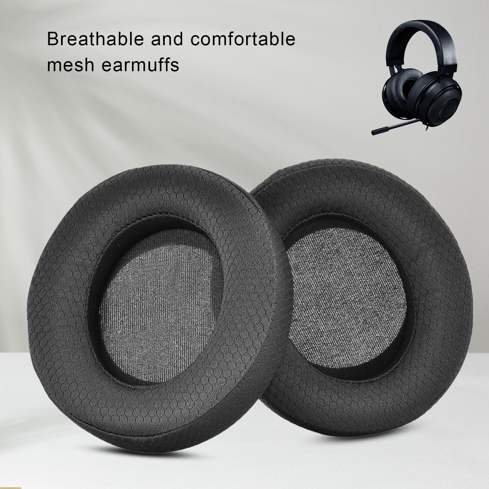 Replacement Ear Pads Cushion Cover - 1 Pair - Wholesalus
