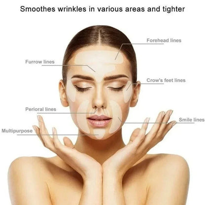 Reusable Anti Wrinkle Silicone Sticker 16 Pcs - Wholesalus