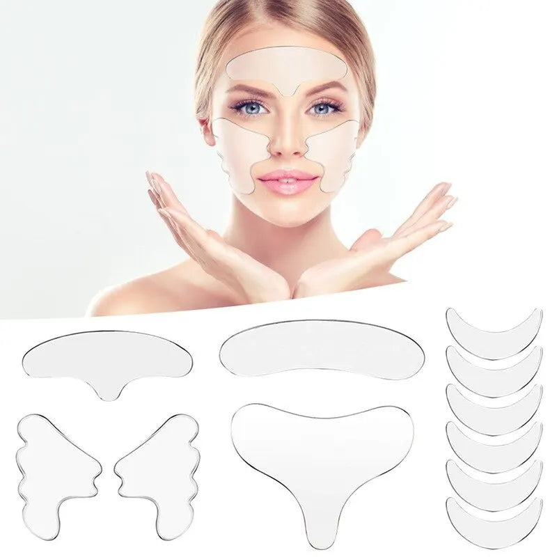Reusable Anti Wrinkle Silicone Sticker 16 Pcs - Wholesalus