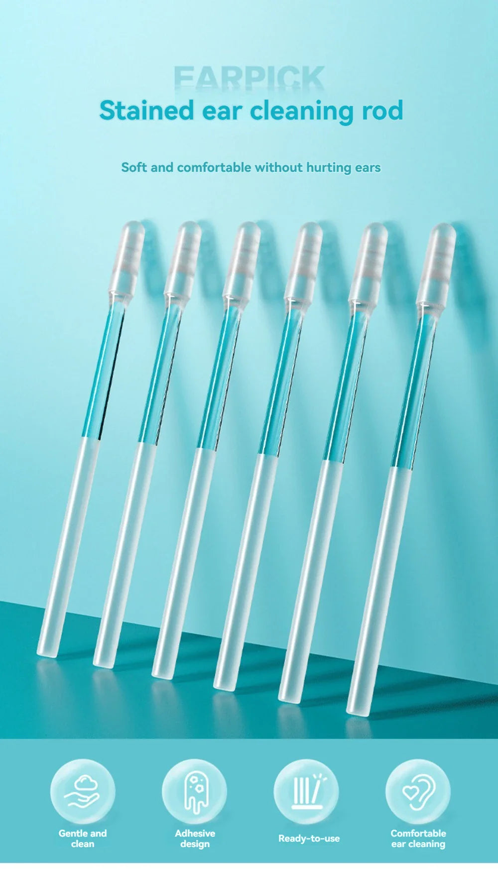 Reusable Sticky Ear Pick 24Pcs - Wholesalus