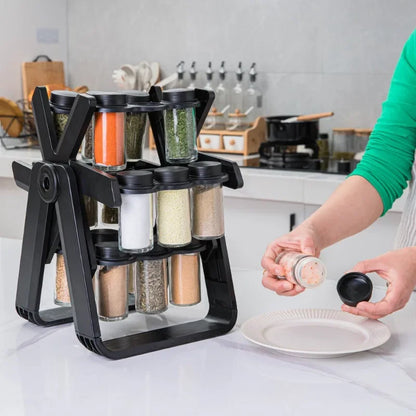 Rotating Wheel Spice Rack - Wholesalus