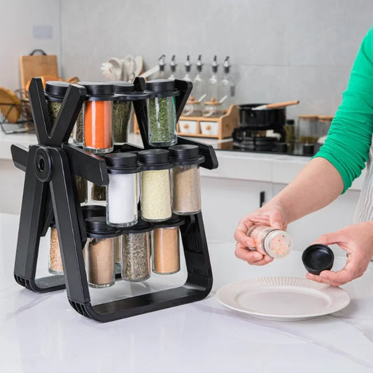 Rotating Wheel Spice Rack - Wholesalus