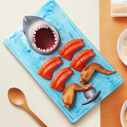 Shark Decorative Plate - Wholesalus