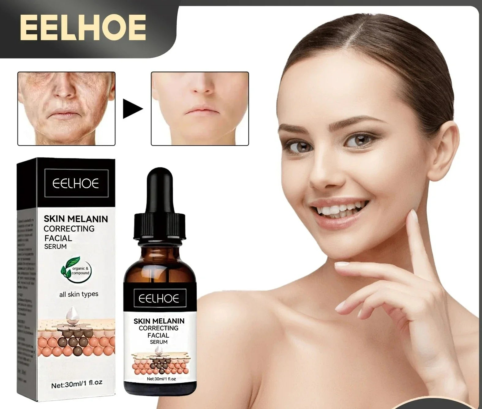Skin Brightening Serum - Wholesalus