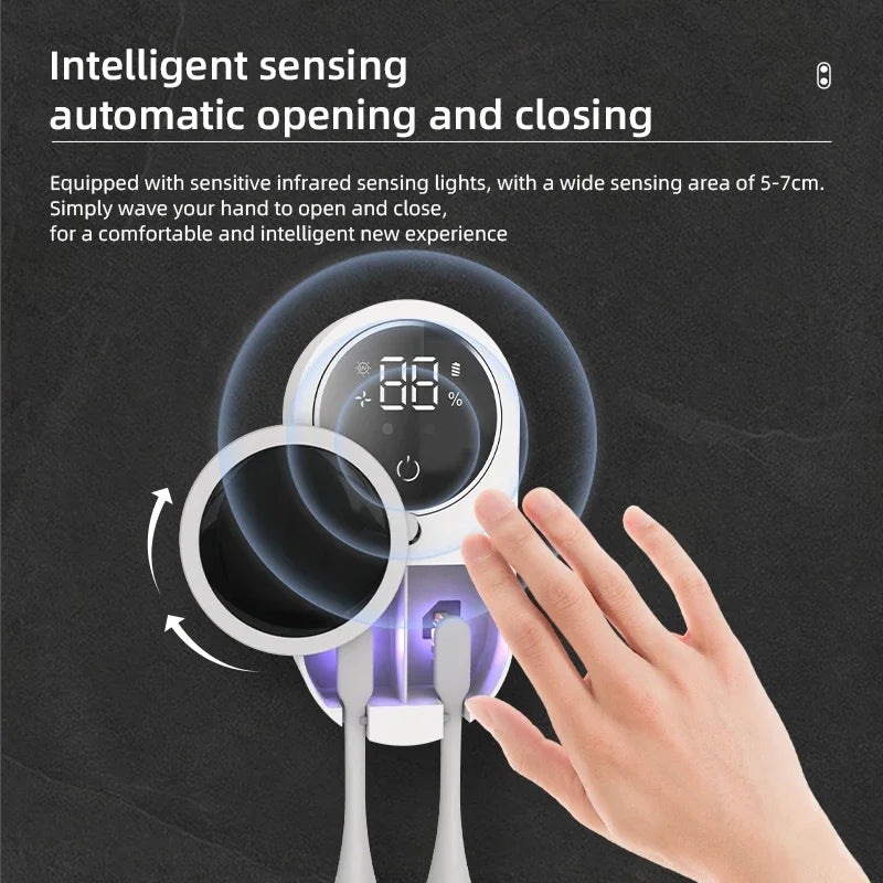 Smart Portable Toothbrush UV Sterilizer - Wholesalus