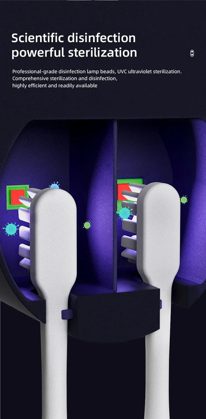 Smart Portable Toothbrush UV Sterilizer - Wholesalus