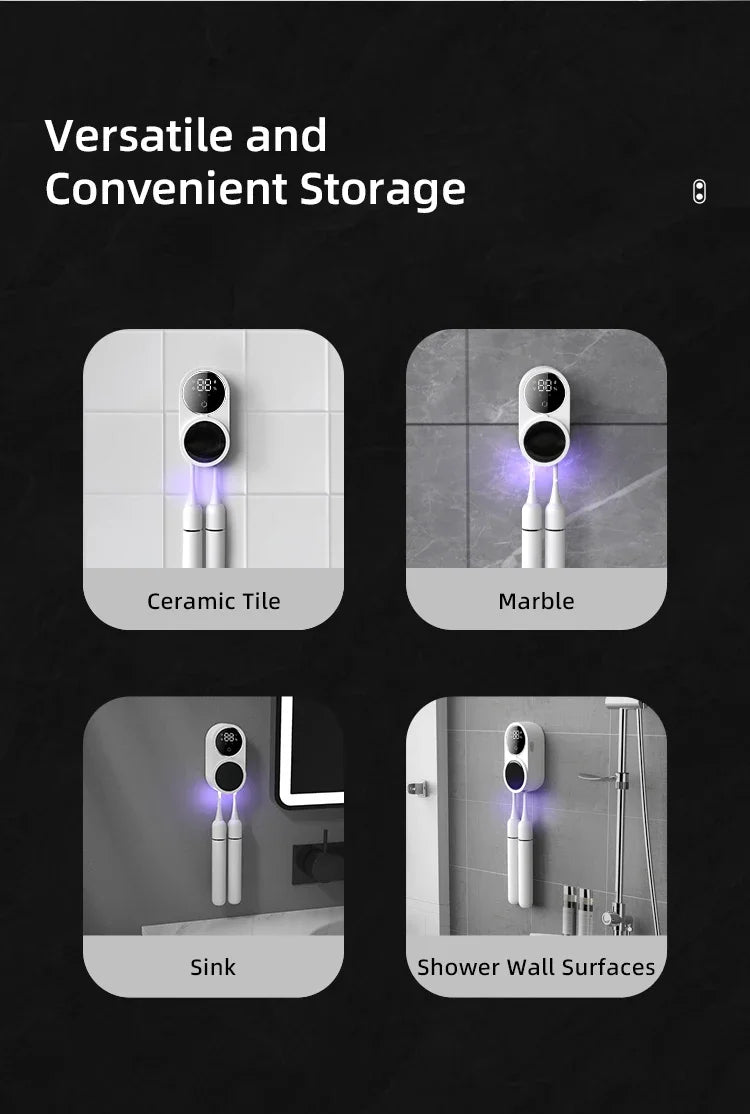 Smart Portable Toothbrush UV Sterilizer - Wholesalus