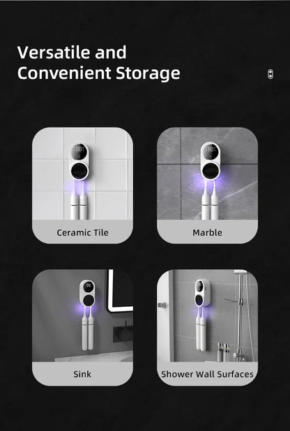 Smart Portable Toothbrush UV Sterilizer - Wholesalus