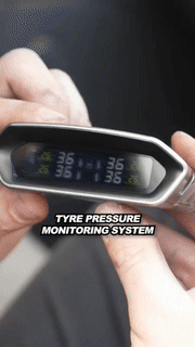 Solar Automobile Tire Pressure Monitoring Gauge - Wholesalus