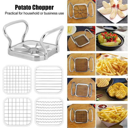 Stainless Steel 5 In 1 Multi Slicer - Wholesalus