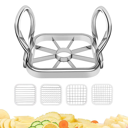 Stainless Steel 5 In 1 Multi Slicer - Wholesalus