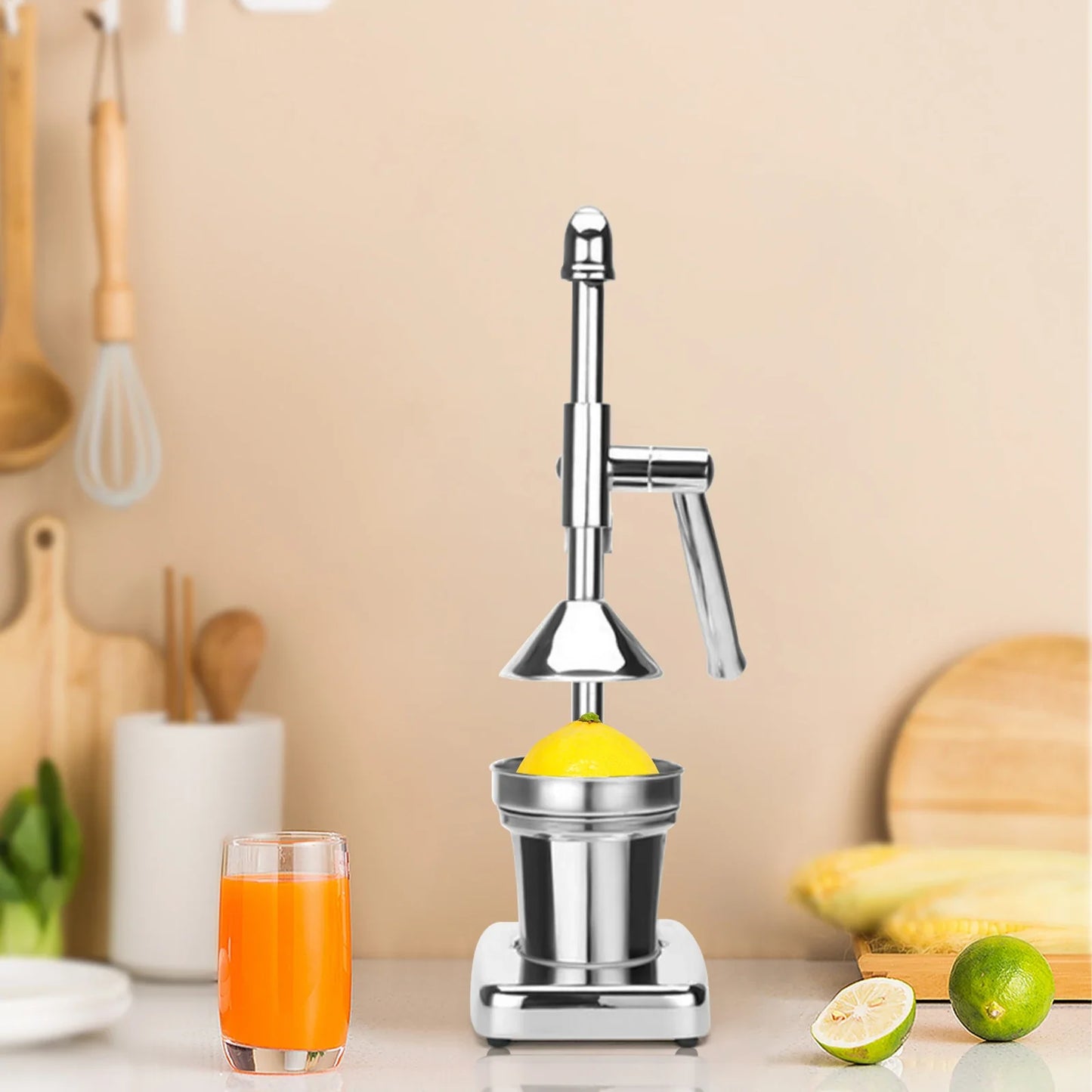 Stainless Steel Manual Fruit Squeezer - Wholesalus