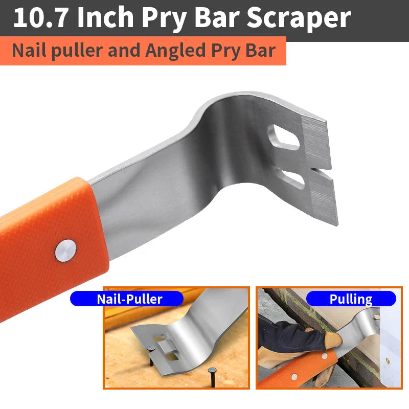 Stainless Steel Pry Bar - Wholesalus