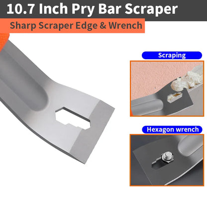 Stainless Steel Pry Bar - Wholesalus