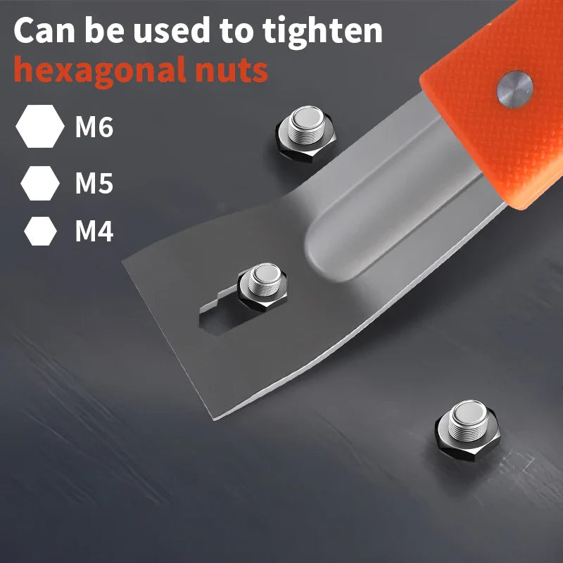 Stainless Steel Pry Bar - Wholesalus
