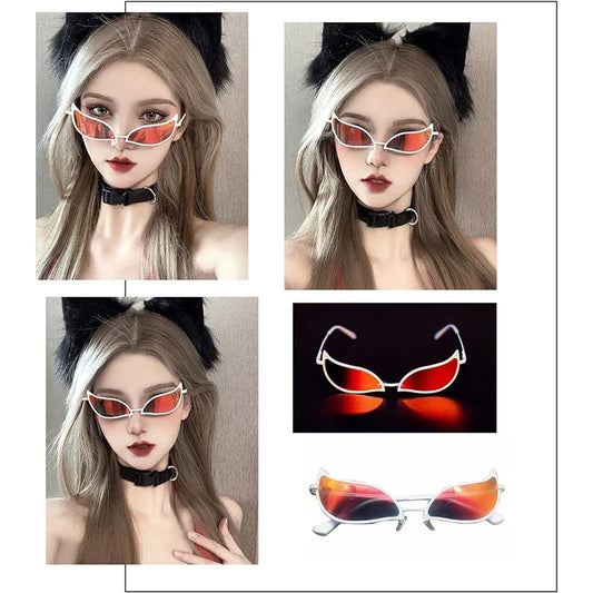 Unisex Anime Cat Eye Sunglasses - Wholesalus