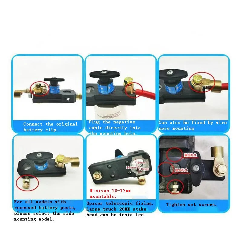 Universal Car Battery Disconnect Switch - Wholesalus