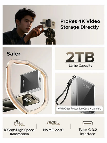 USB Type C Magnetic SSD Adapter - Wholesalus
