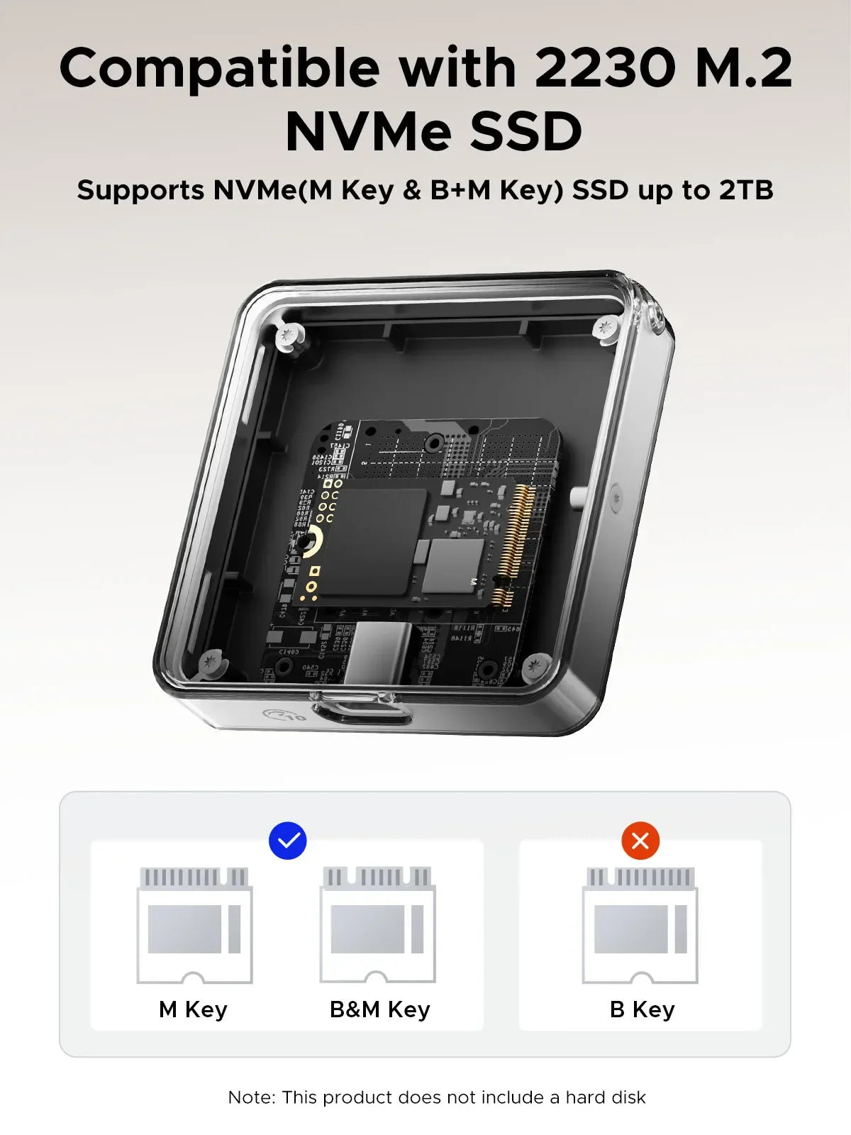 USB Type C Magnetic SSD Adapter - Wholesalus