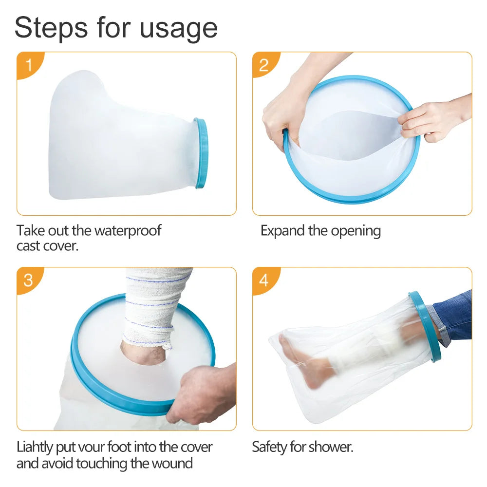 Waterproof Shower Leg Protector Cover - Wholesalus