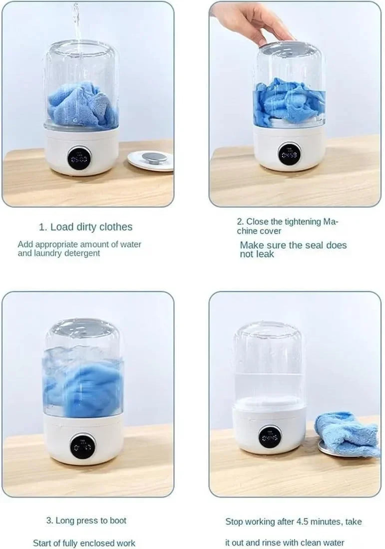 Wireless Mini Washing Machine - Wholesalus