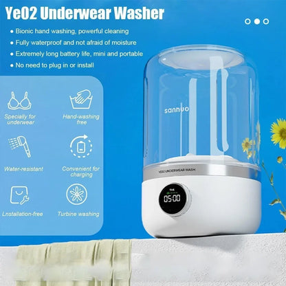 Wireless Mini Washing Machine - Wholesalus
