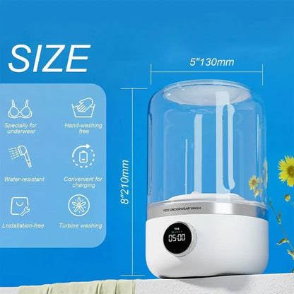 Wireless Mini Washing Machine - Wholesalus
