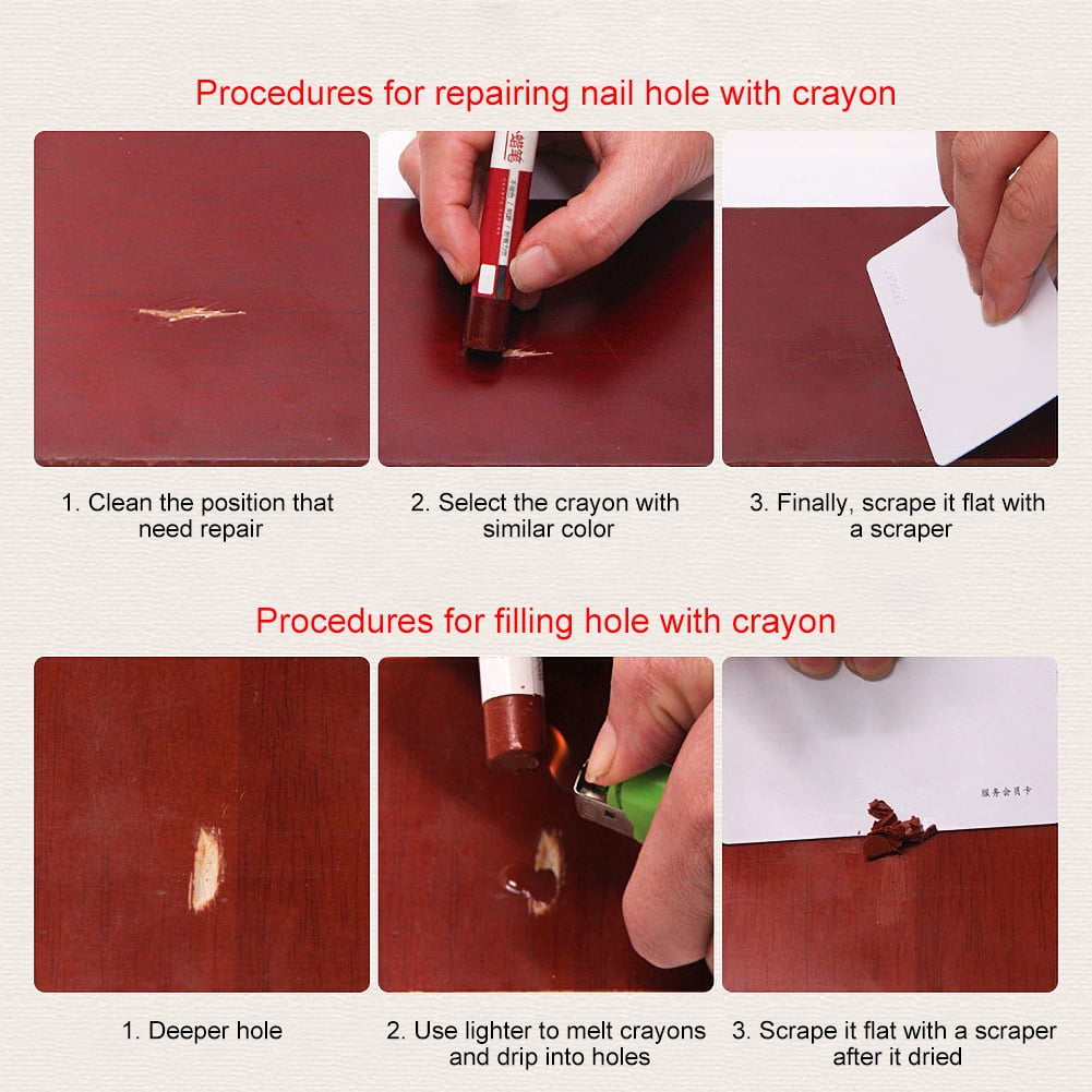 Wood Repair Wax Sticks - 20Pcs - Wholesalus