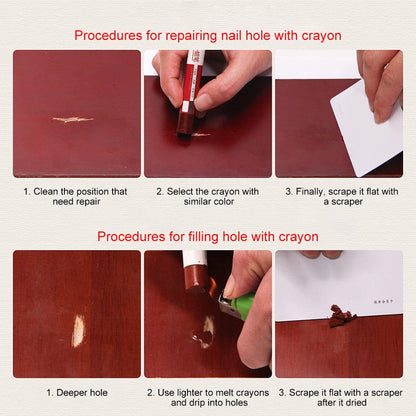 Wood Repair Wax Sticks - 20Pcs - Wholesalus