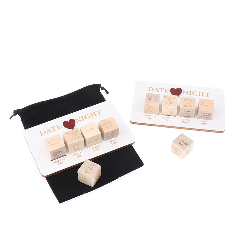 Wooden Date and Night Planner Game - Wholesalus