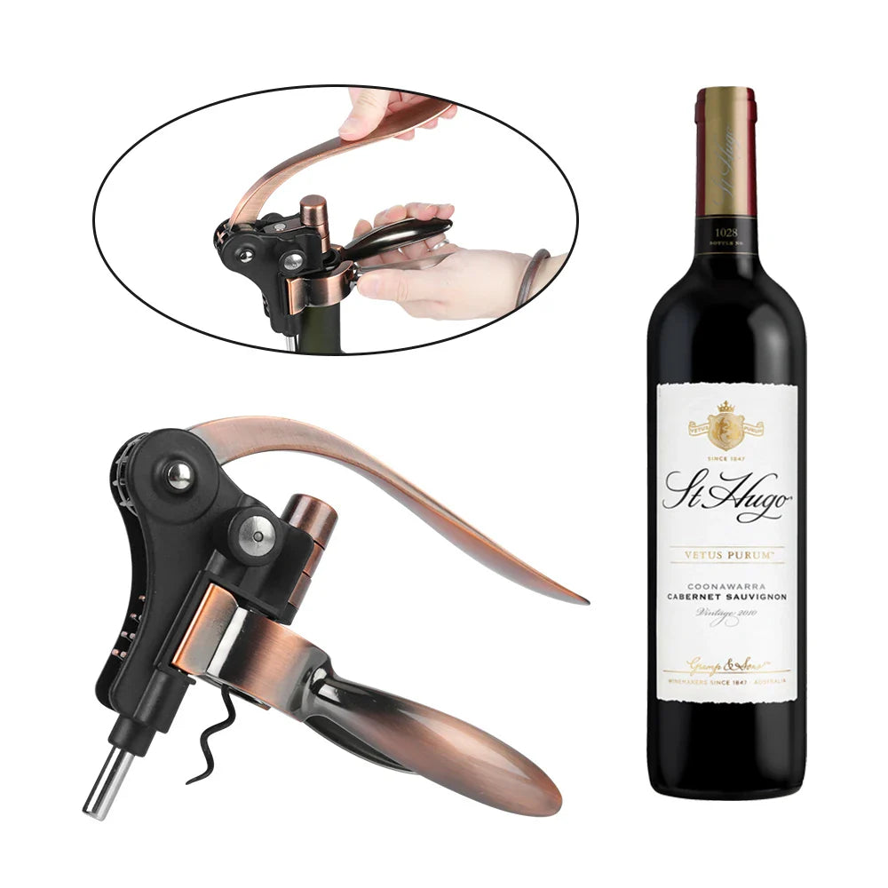 Zinc Alloy Wine Cork Opener - Wholesalus