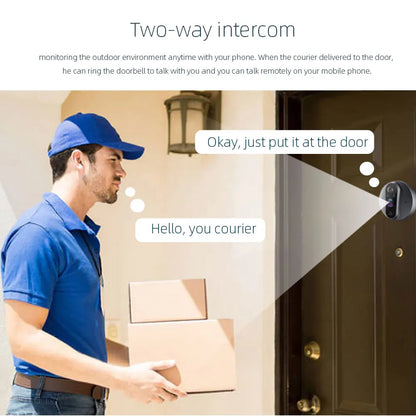 WiFi Door Bell Eye Camera - Wholesalus