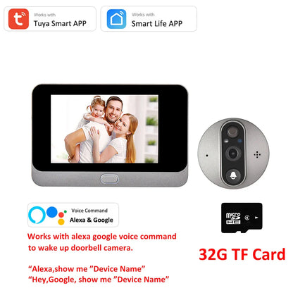 WiFi Door Bell Eye Camera - Wholesalus