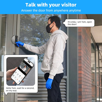 WiFi Door Bell Eye Camera - Wholesalus