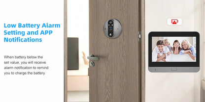 WiFi Door Bell Eye Camera - Wholesalus