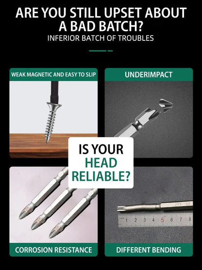 Magnetic Titanium Impact Anti-Slip Screw Head - Wholesalus