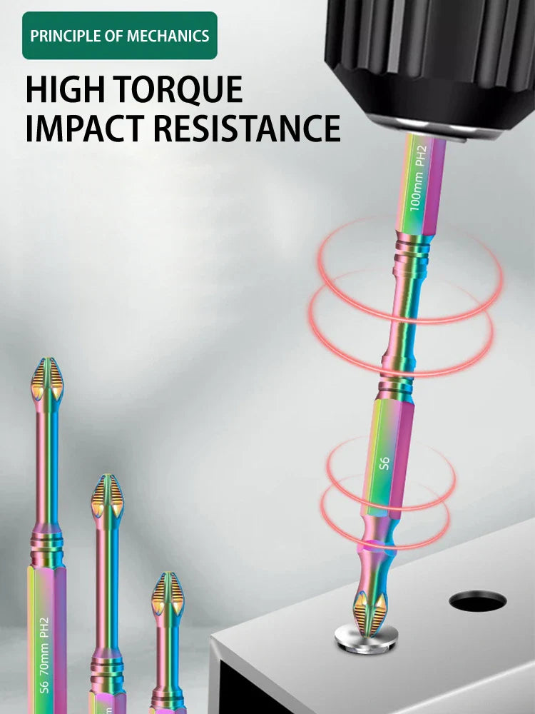 Magnetic Titanium Impact Anti-Slip Screw Head - Wholesalus