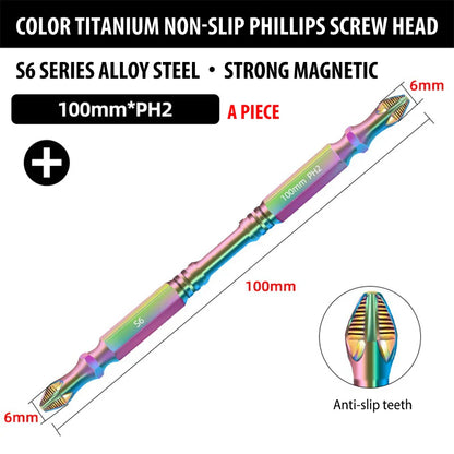 Magnetic Titanium Impact Anti-Slip Screw Head - Wholesalus