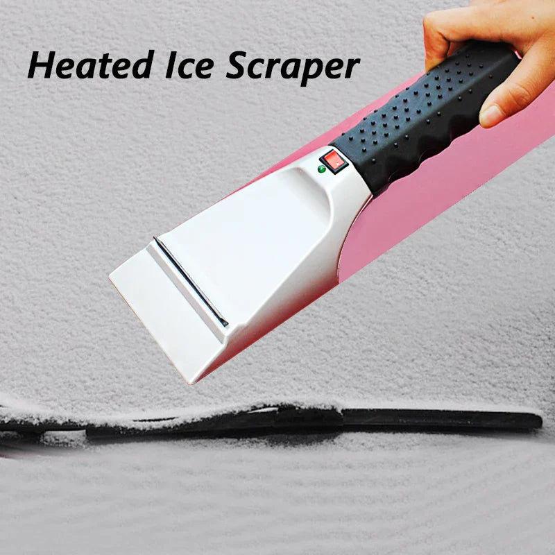 Electric Car Windshield Glass Snow Scraper - Wholesalus