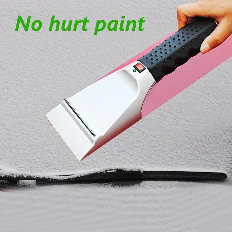 Electric Car Windshield Glass Snow Scraper - Wholesalus