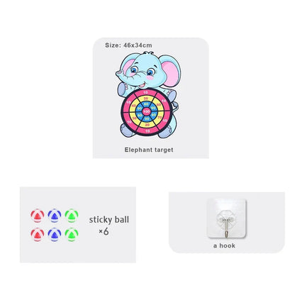 Slingshot Sticky Ball Target Dartboard - Wholesalus