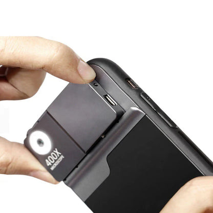Multi-Functional 400X Microscope iPhone Case - Wholesalus