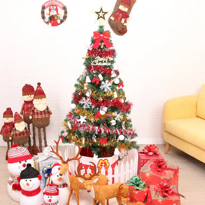 Fully Decorated Retractable Christmas Tree - Wholesalus