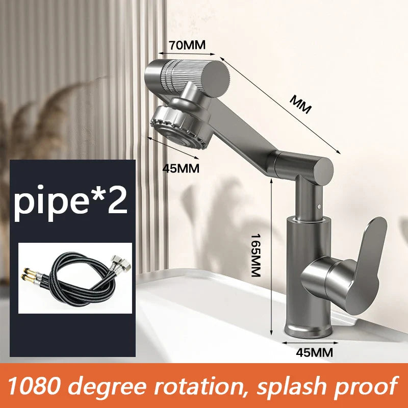 Hot And Cold Bathroom Basin Faucet - Wholesalus