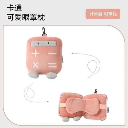 2-in-1 Travel Eye mask Pillow - Wholesalus